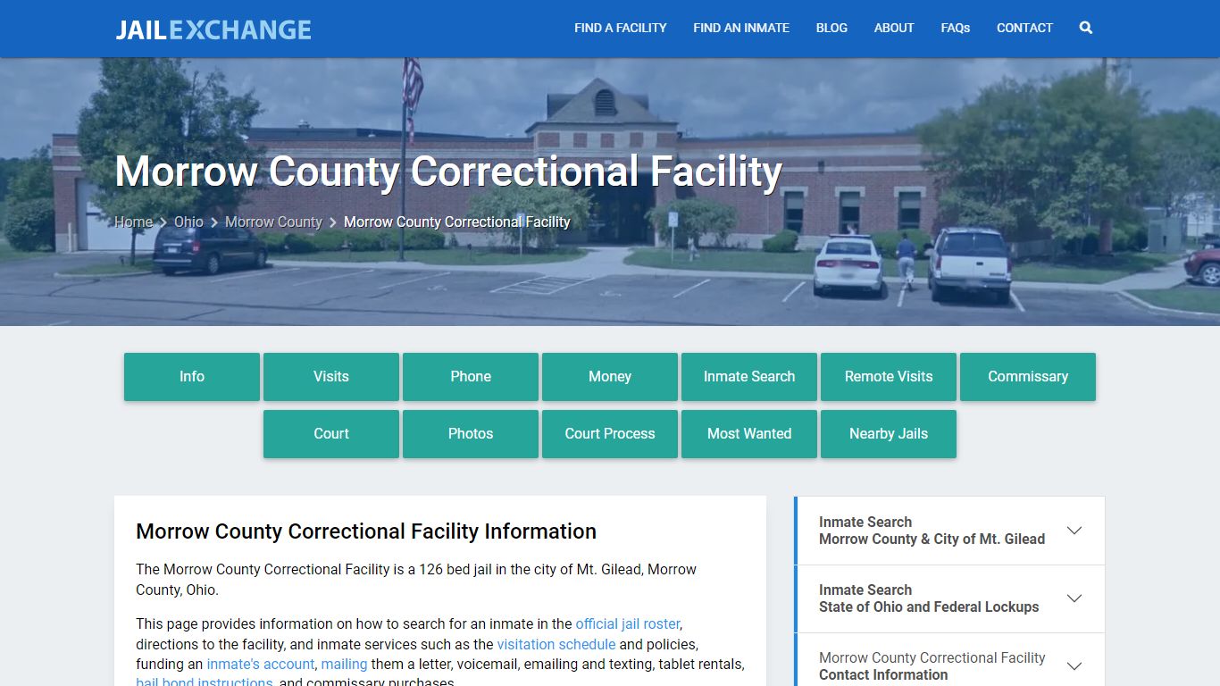 Morrow County Correctional Facility - Jail Exchange